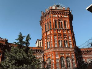 brick facade of phanar greek orthodox college